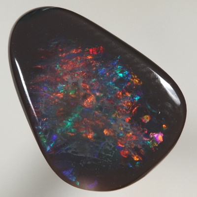 SOLID BLACK OPAL Bright and strong red multicolour SEE VIDEO